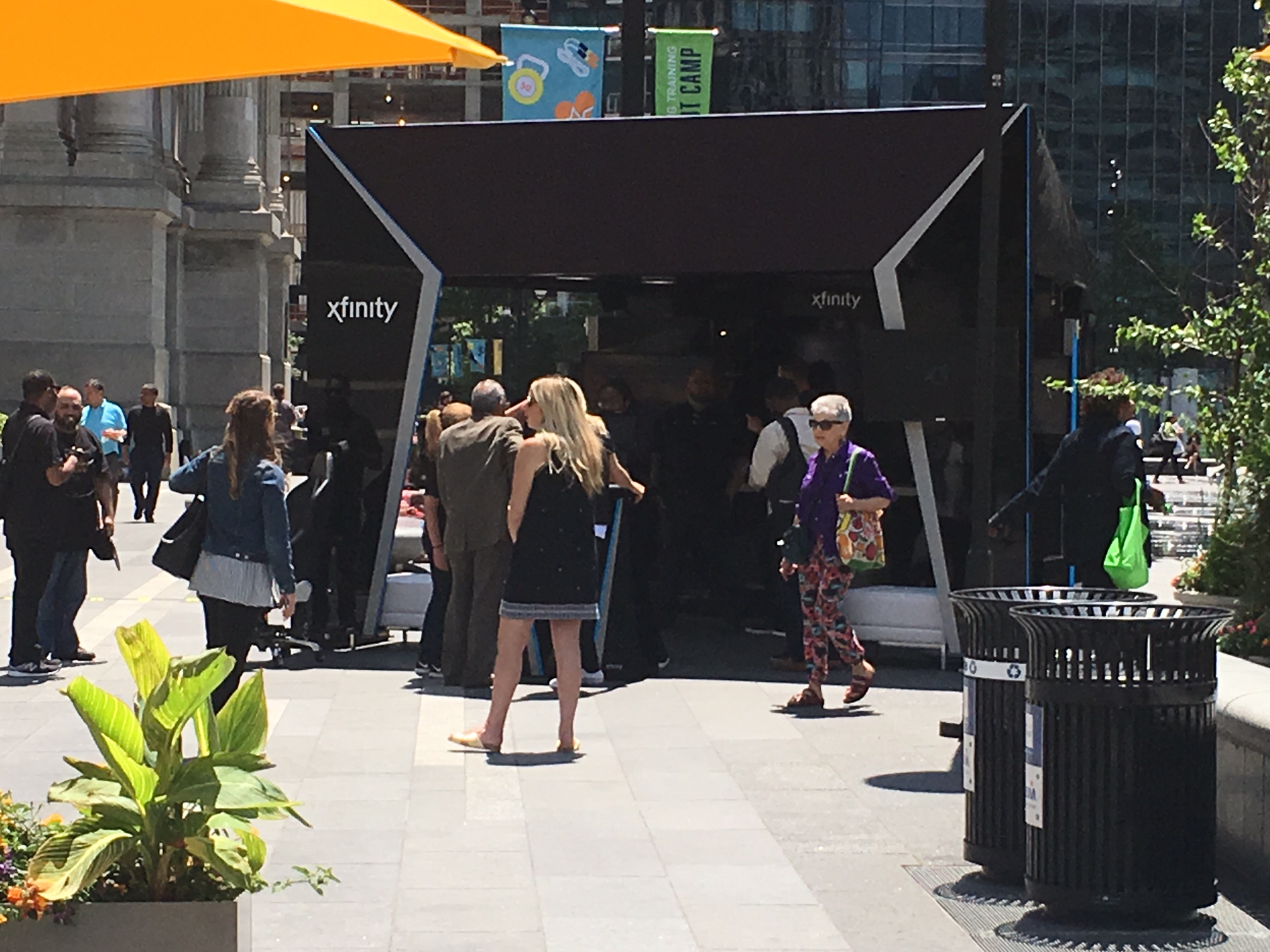 Xfinity X1 at Dilworth Park